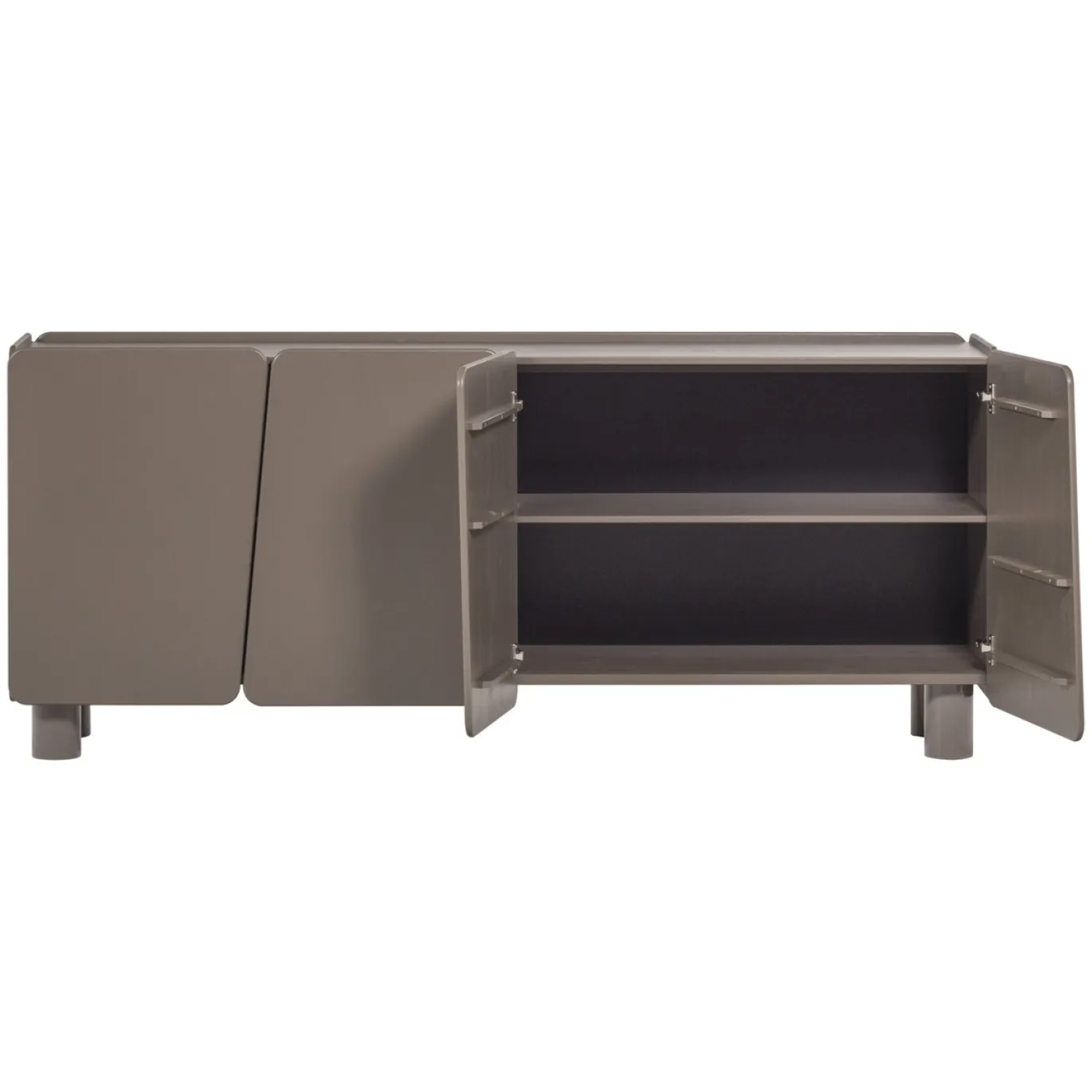 Woood Dressoir Root 200cm Grenen Truffel Bruin