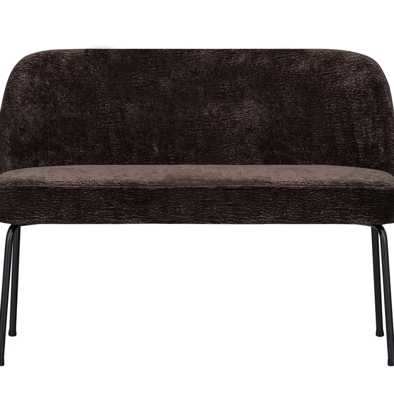 Woood Eetbank Vogue 3d Chenille Donkerbruin