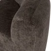 Woood Eetkamerbank Mojo Base Hoek Met Rugleuning Ribstof Bruin