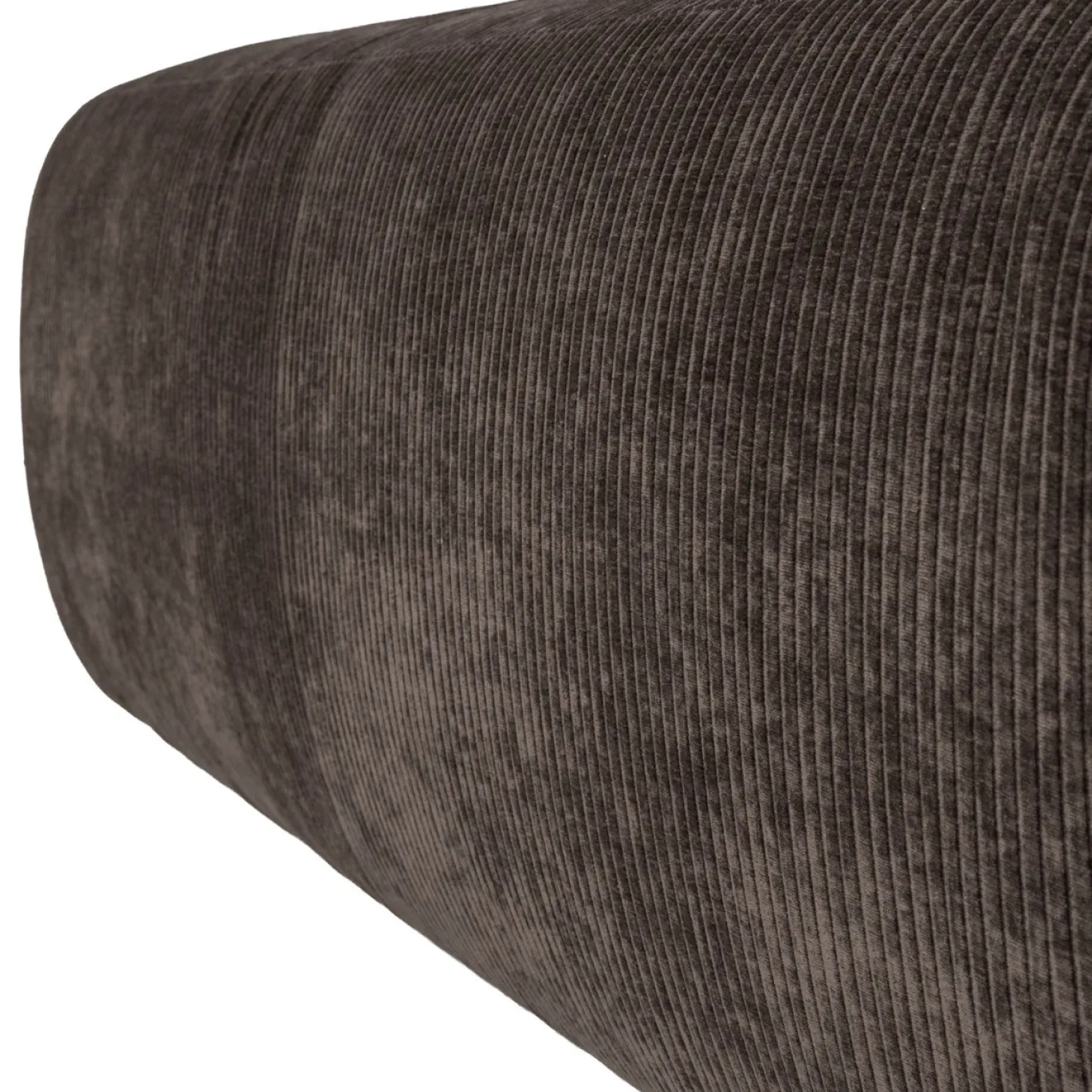Woood Eetkamerbank Mojo Base Ribstof Bruin 164cm