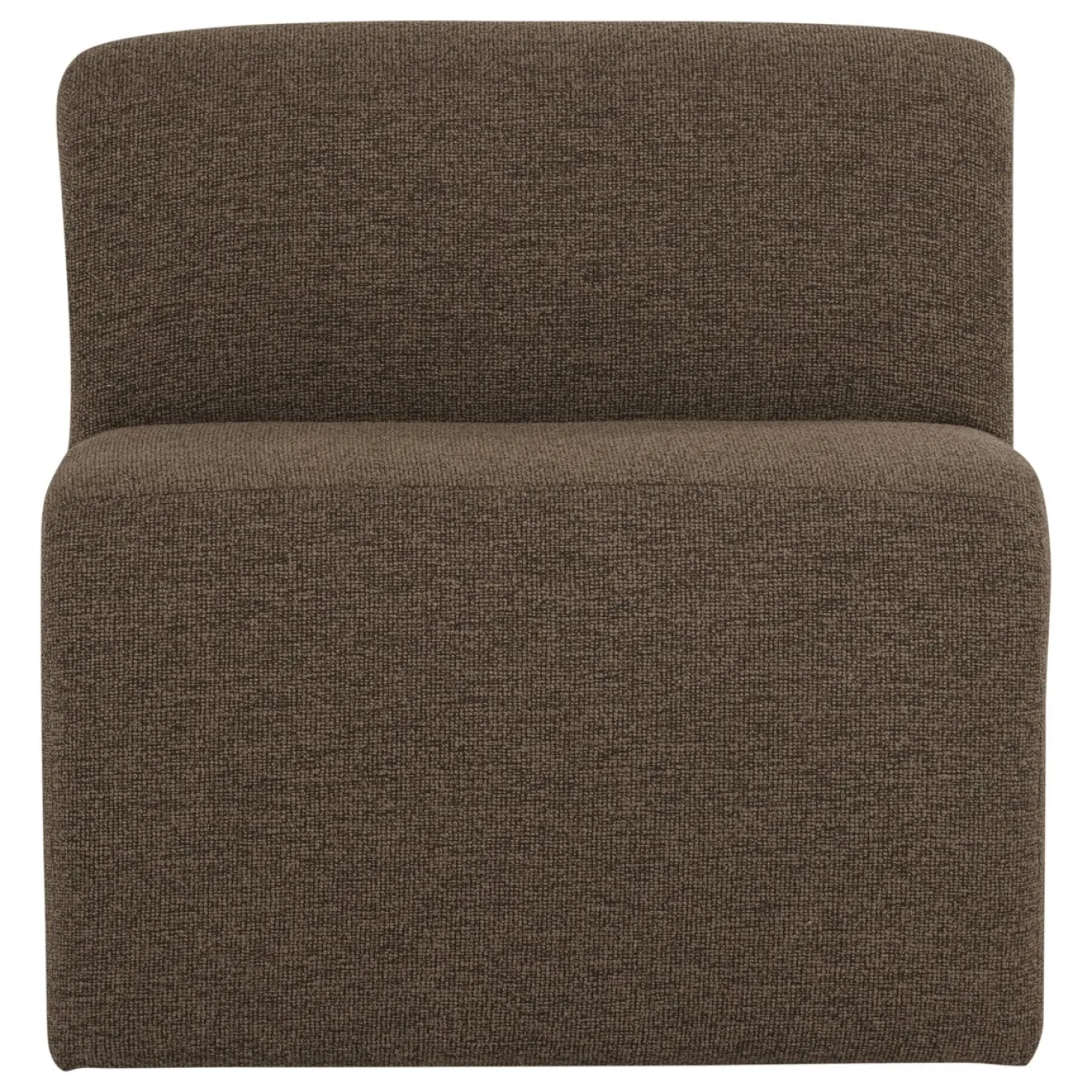 Woood Eetkamerbank Mojo Base Bouclé Bruin 84cm