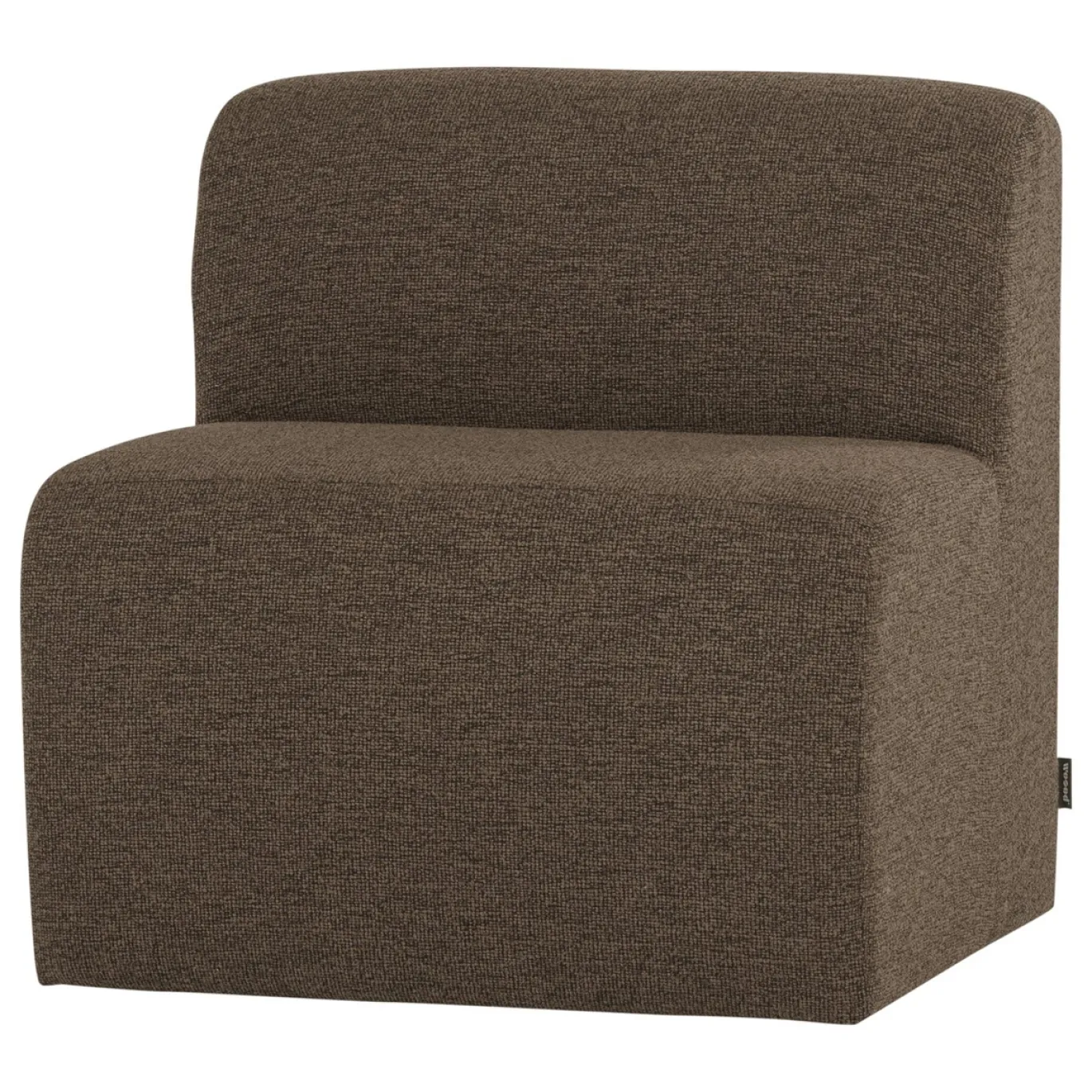Woood Eetkamerbank Mojo Base Bouclé Bruin 84cm