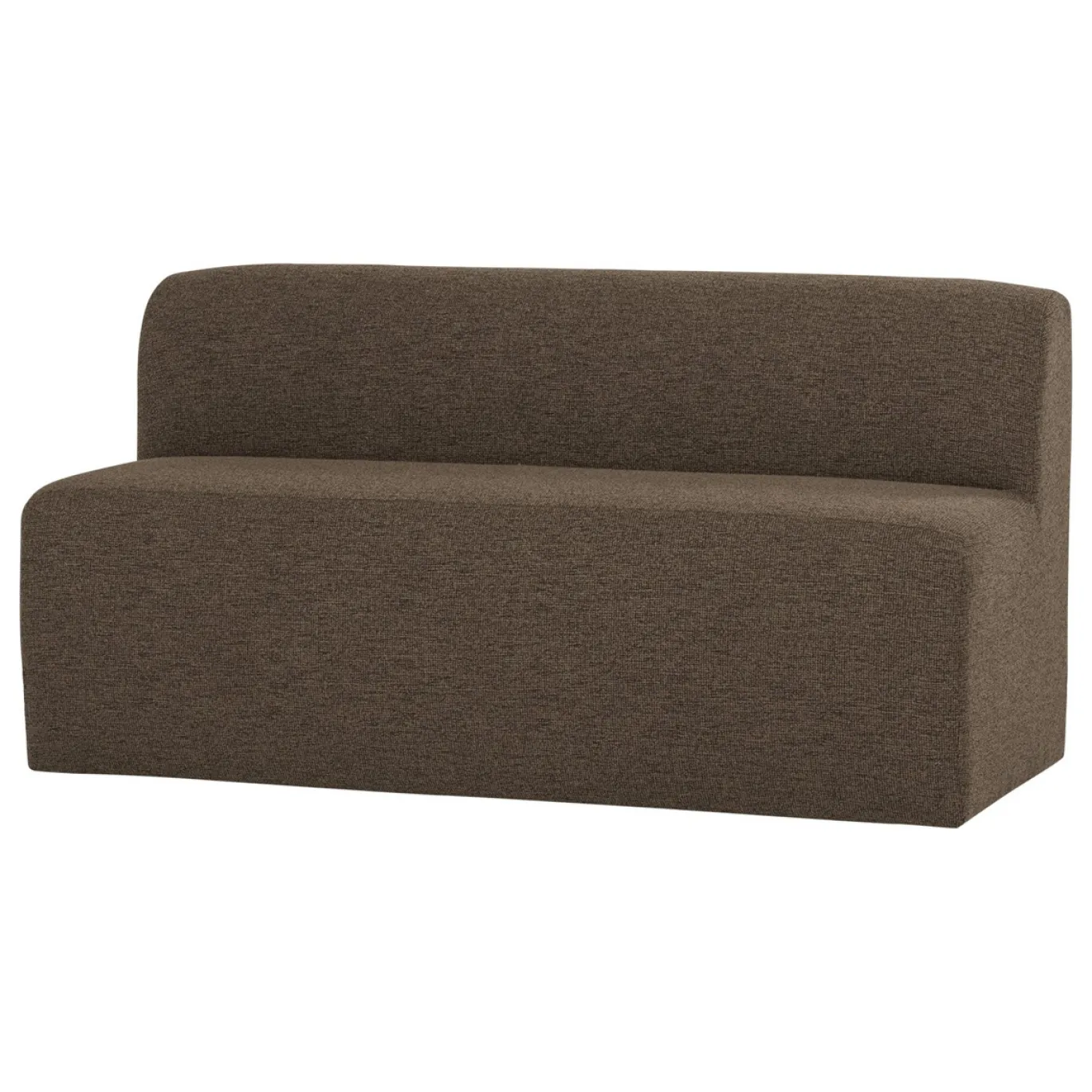 Woood Eetkamerbank Mojo Base Bouclé Bruin 164cm