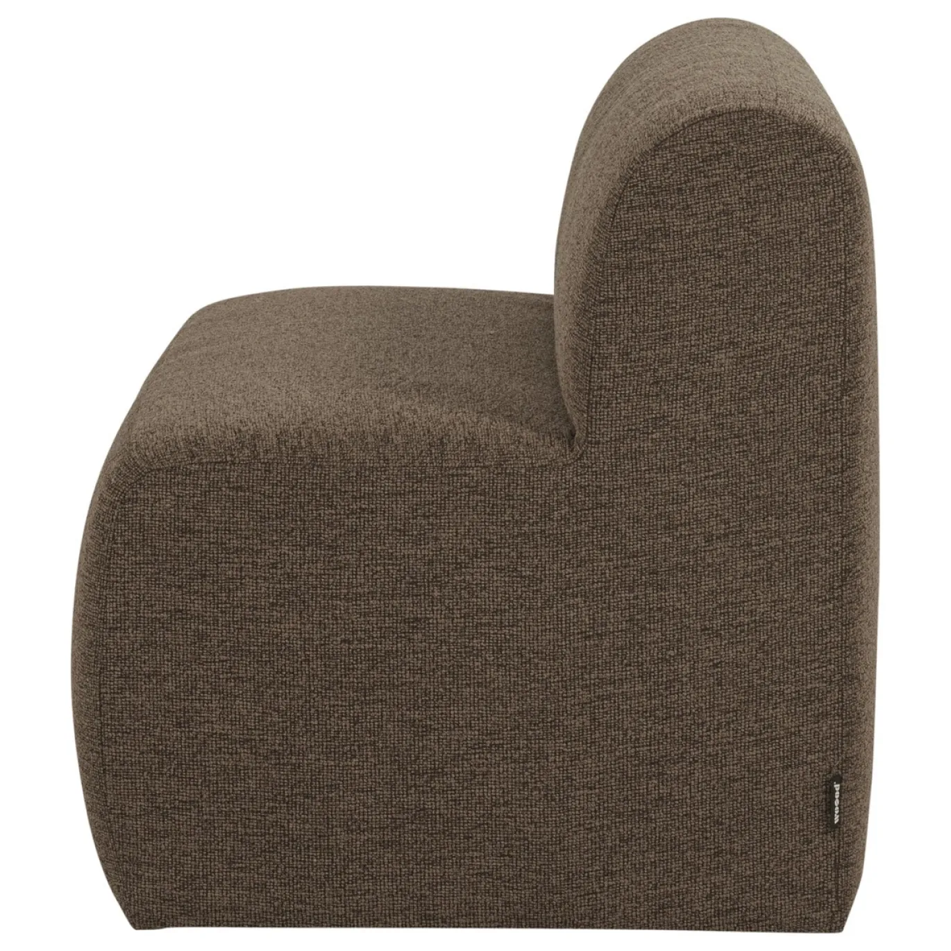 Woood Eetkamerbank Mojo Base Bouclé Bruin 164cm