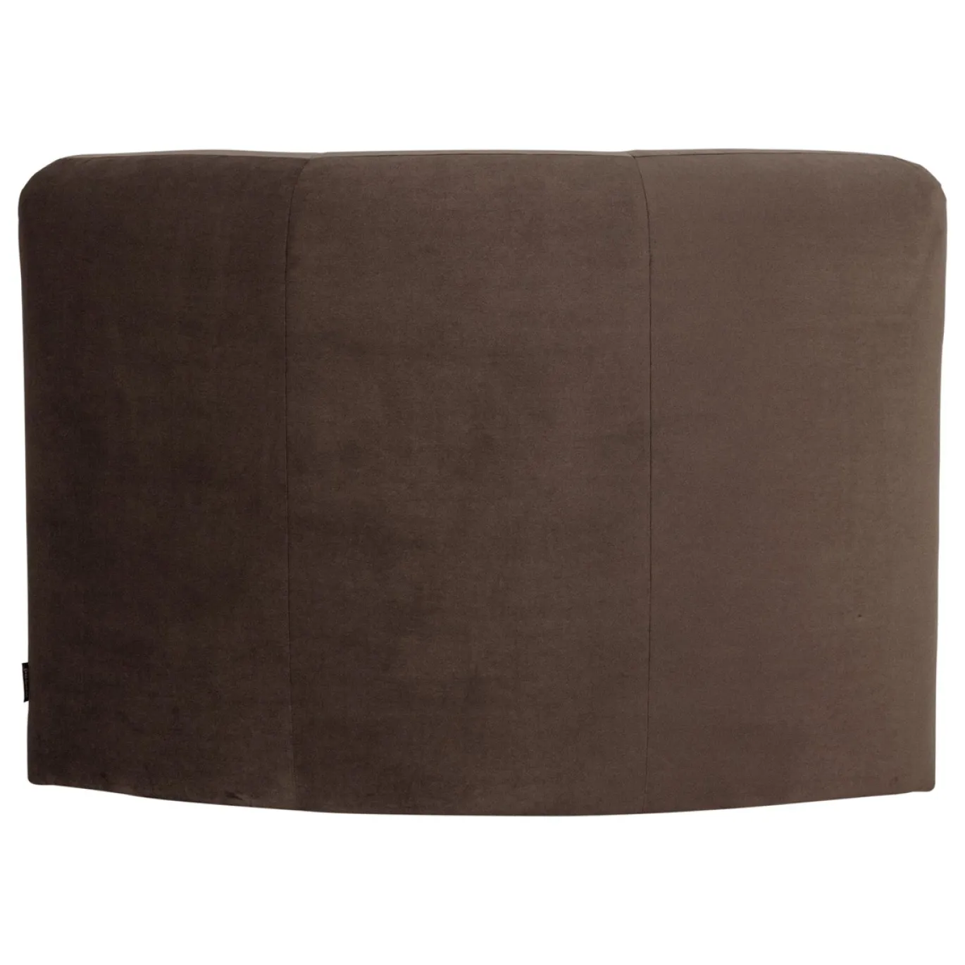 Woood Eetkamerbank Mojo Base Hoek Rugleuning Velvet Bruin