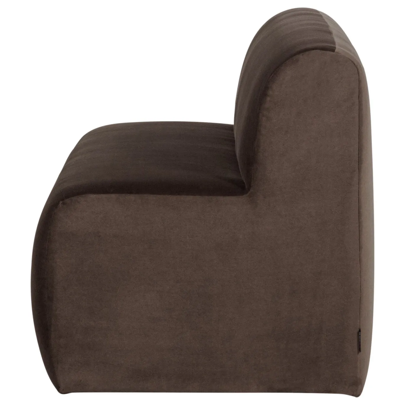 Woood Eetkamerbank Mojo Base Velvet Bruin 164cm