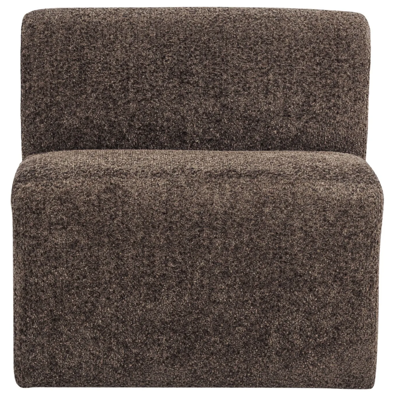 Woood Eetkamerbank Mojo Base Wollig Bruin 84cm