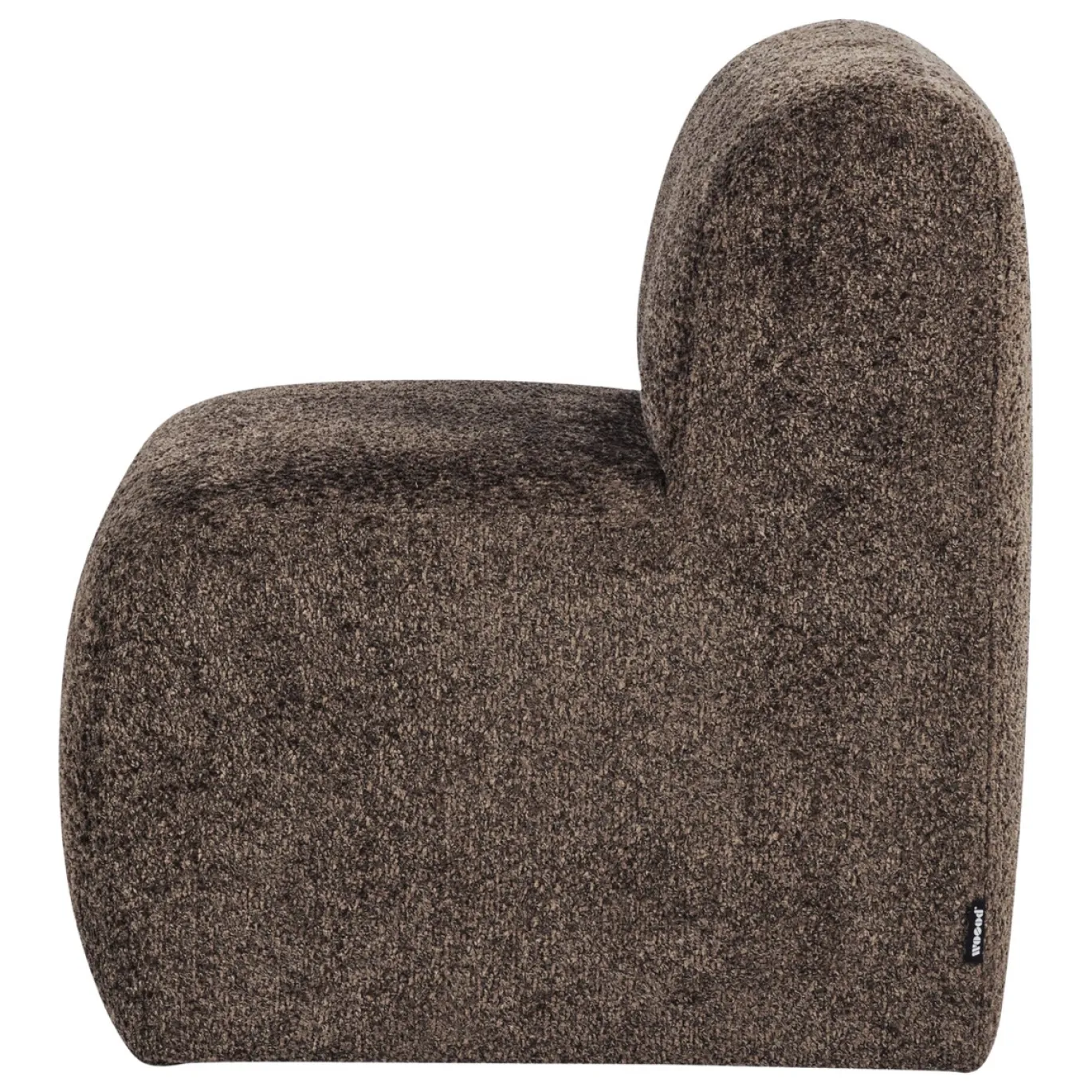 Woood Eetkamerbank Mojo Base Wollig Bruin 84cm