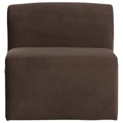 Woood Eetkamerbank Mojo Base Velvet Bruin 84cm