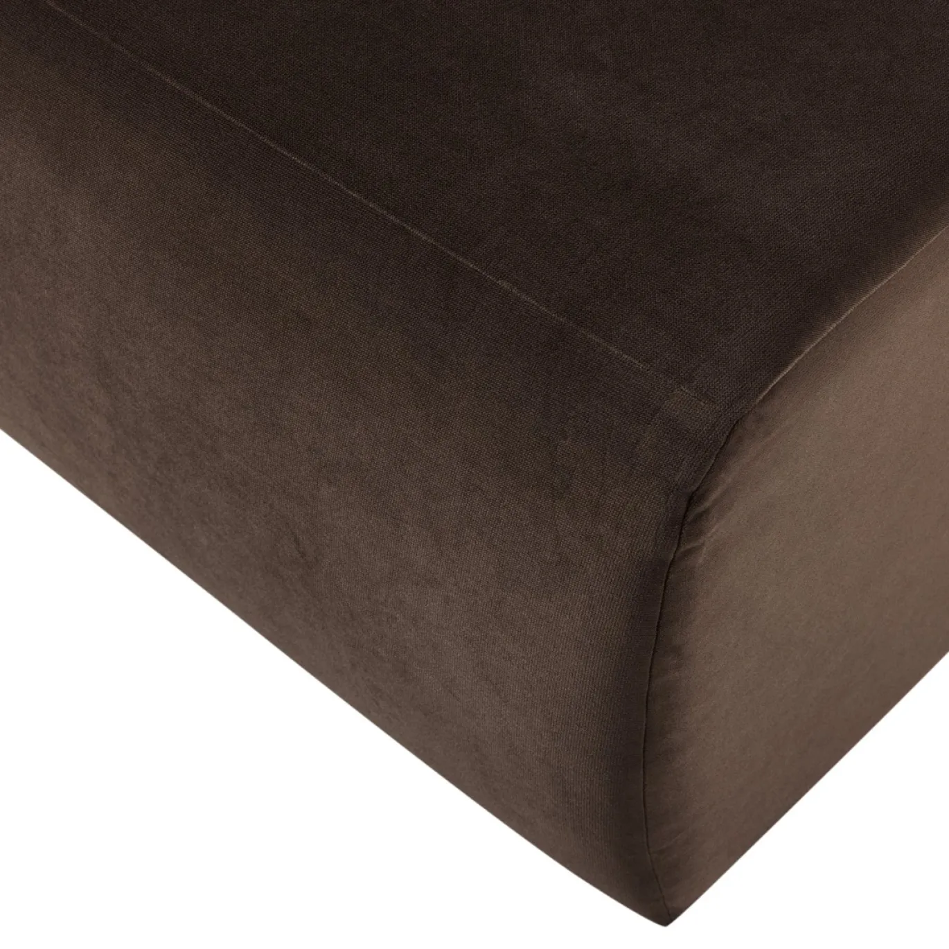 Woood Eetkamerbank Mojo Base Velvet Bruin 84cm