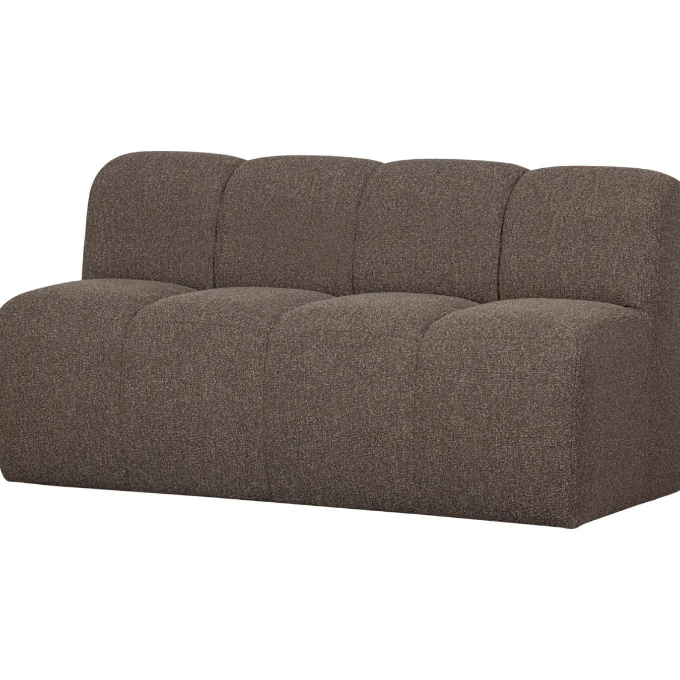 Woood Eetkamerbank Mojo 164cm Bouclé Bruin