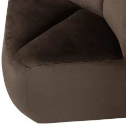 Woood Eetkamerbank Mojo Hoek Velvet Bruin