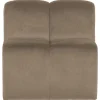 Woood Eetkamerbank Mojo Velvet Khaki 84cm