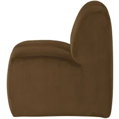 Woood Eetkamerbank Mojo Velvet Honinggeel 84cm