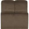 Woood Eetkamerbank Mojo Velvet Taupe 84cm