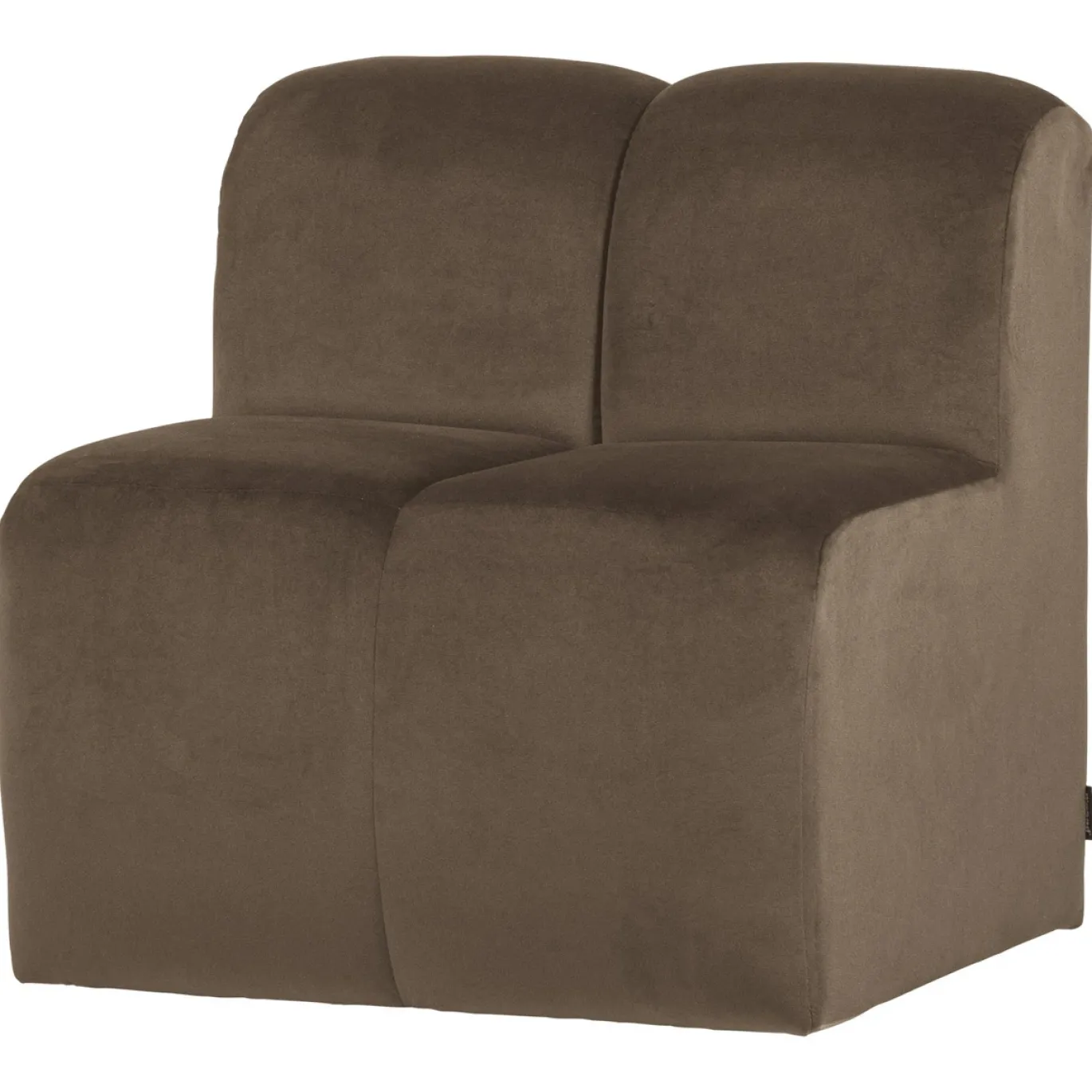 Woood Eetkamerbank Mojo Velvet Taupe 84cm