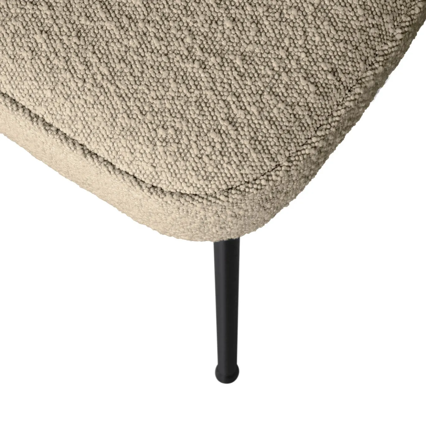 Woood Eetkamerbank Vogue Bouclé Beige