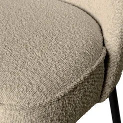 Woood Eetkamerbank Vogue Bouclé Beige