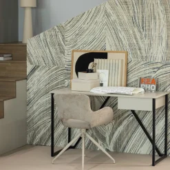 Woood Eetkamerstoel Eliva Structure Velvet Zand - Set Van 2