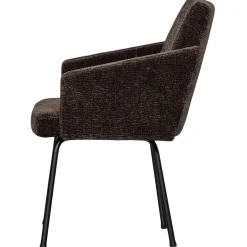 Woood Eetkamerstoel Mount Chenille Donkerbruin