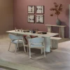 Woood Eetkamerstoel Tunar Met Armleuning Hout Naturel