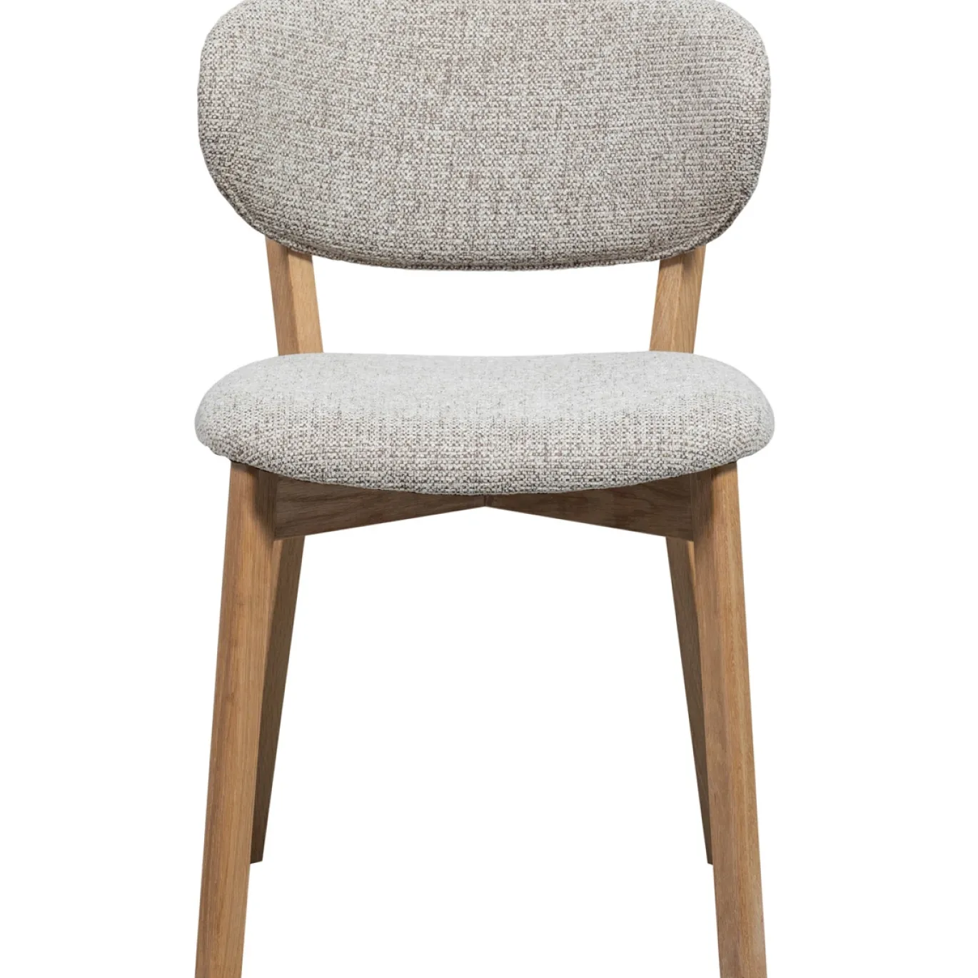 Woood Eetkamerstoel Udar Met Houten Frame Naturel