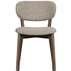 Woood Eetkamerstoel Udar Met Houten Frame Donkerbruin