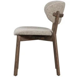 Woood Eetkamerstoel Udar Met Houten Frame Donkerbruin