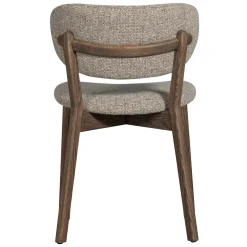 Woood Eetkamerstoel Udar Met Houten Frame Donkerbruin