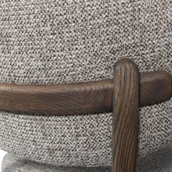 Woood Eetkamerstoel Udar Met Houten Frame Donkerbruin