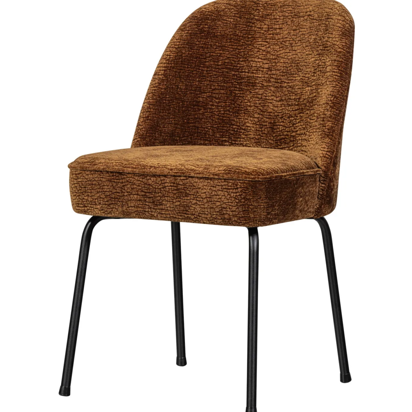 Woood Eetkamerstoel Vogue Chenille Bruin