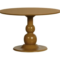 Woood Eettafel Blanco Honinggeel Ø120cm