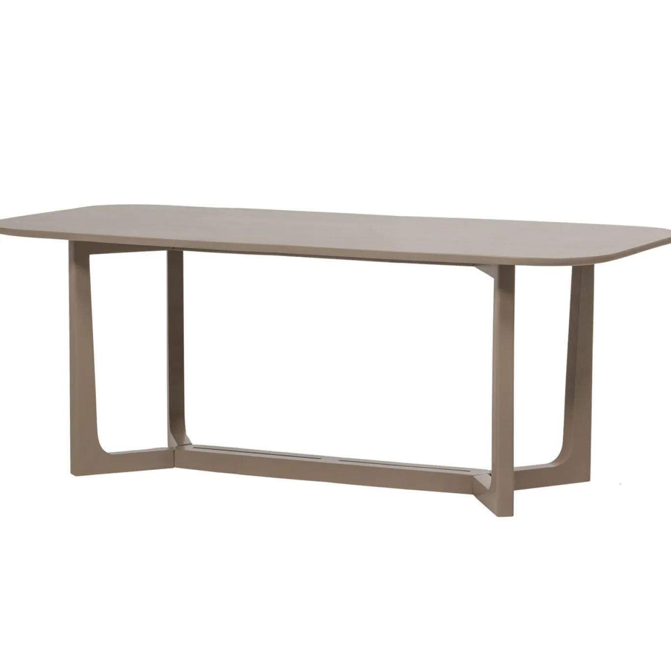 Woood Eettafel Ferion Mangohout Mud 180x90cm