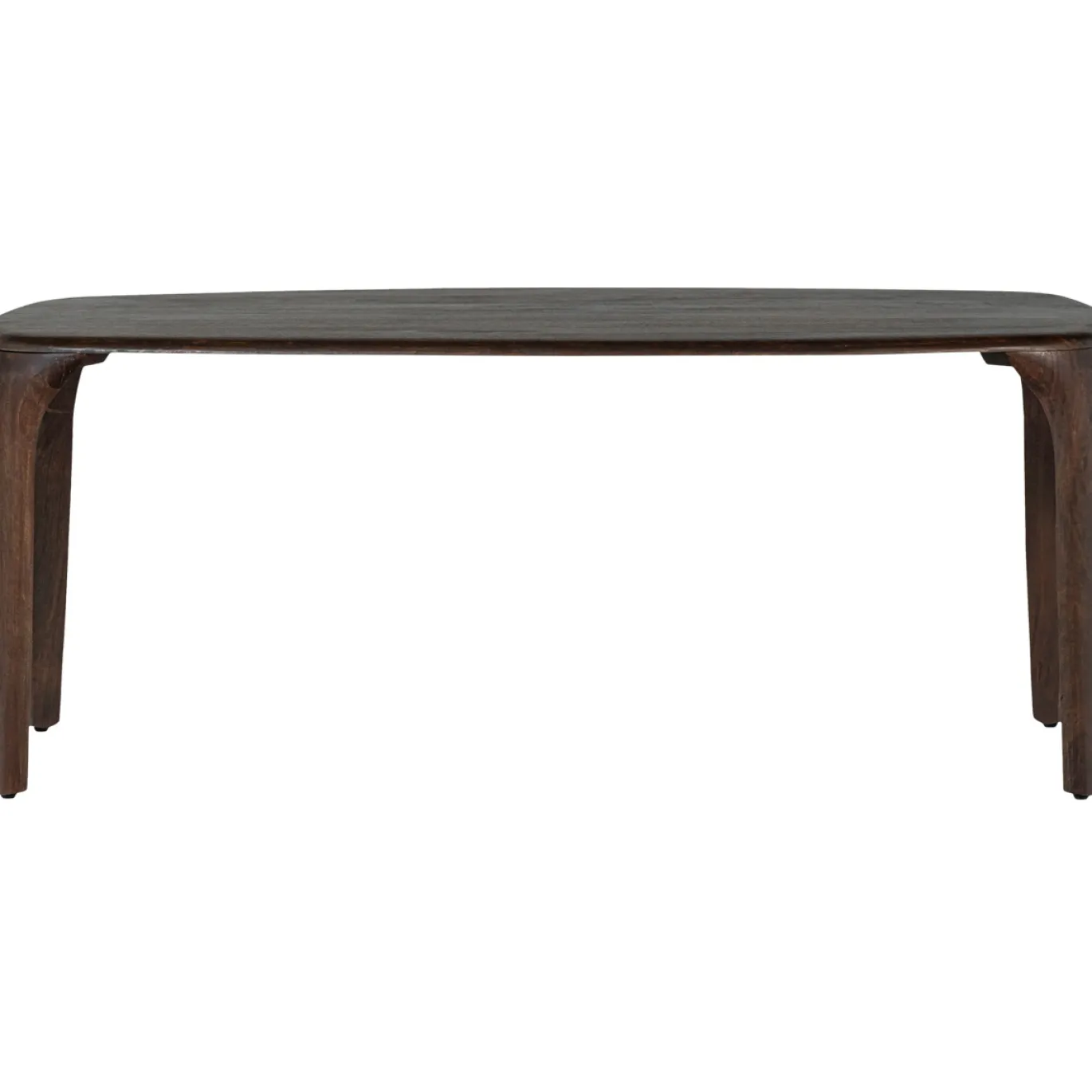 Woood Eettafel Fiore Mangohout Donkerbruin 190x95cm