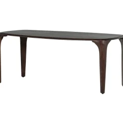 Woood Eettafel Fiore Mangohout Donkerbruin 190x95cm