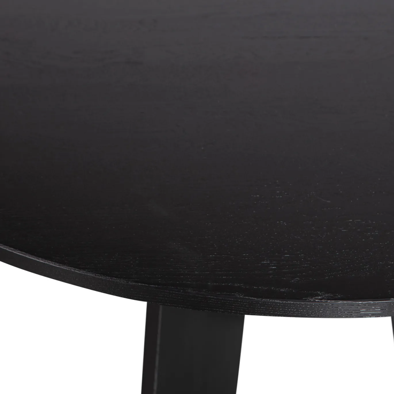 Woood Eettafel Fries Eiken Blacknight Ø129cm