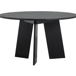 Woood Eettafel Fries Eiken Blacknight Ø129cm