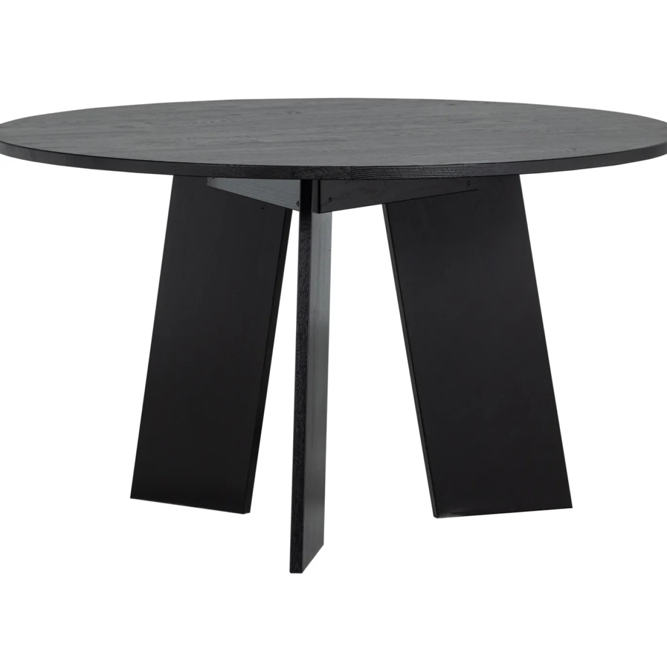 Woood Eettafel Fries Eiken Blacknight Ø129cm