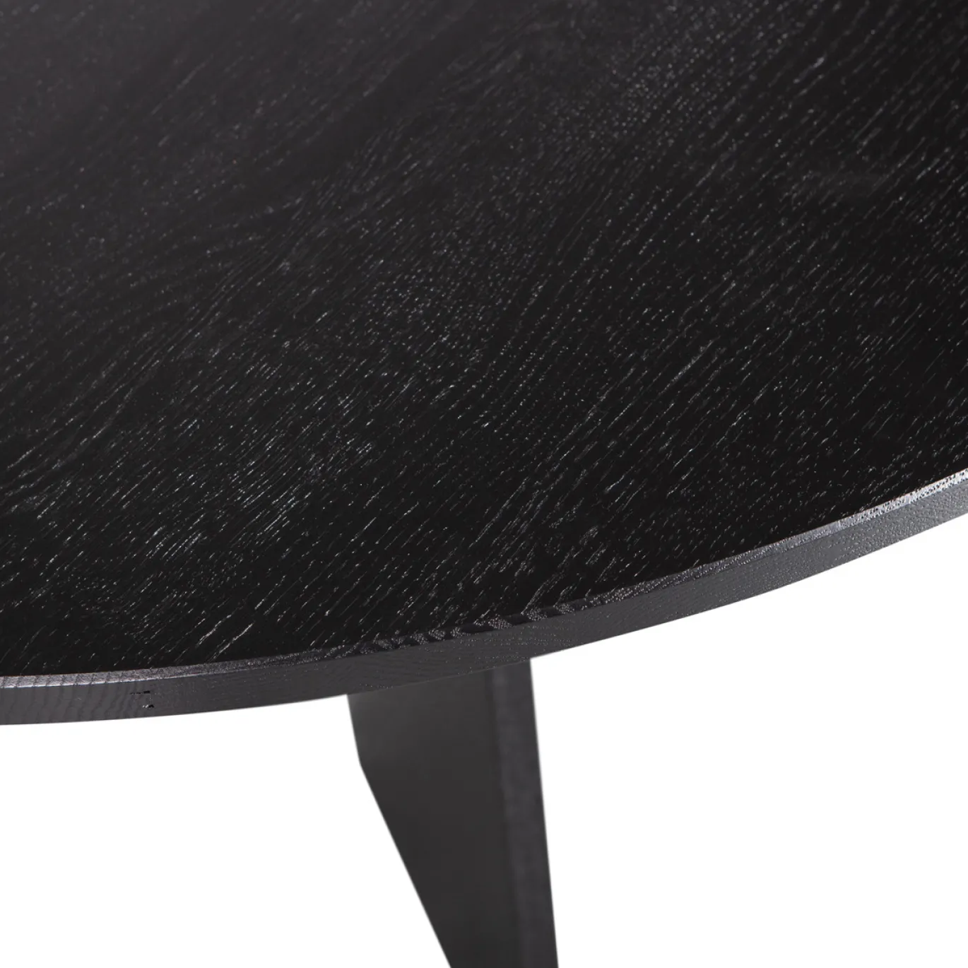 Woood Eettafel Fries Eiken Blacknight Ø129cm