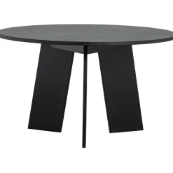 Woood Eettafel Fries Eiken Blacknight Ø129cm