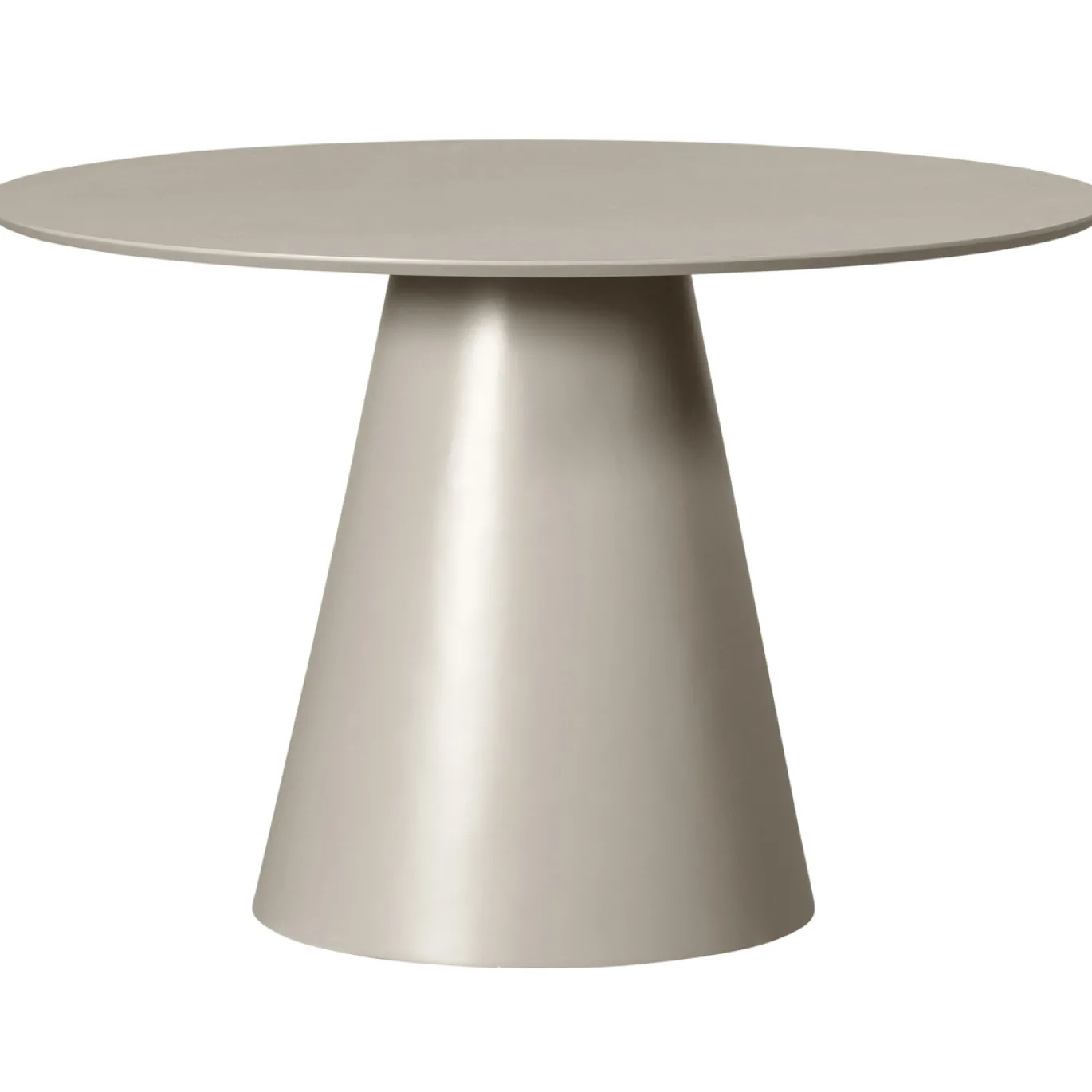 Woood Eettafel Jorre Mdf Antique Beige Ø120cm