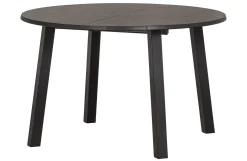 Woood Eettafel Lange Jan Uitschuifbaar Rond Eiken Blacknight
