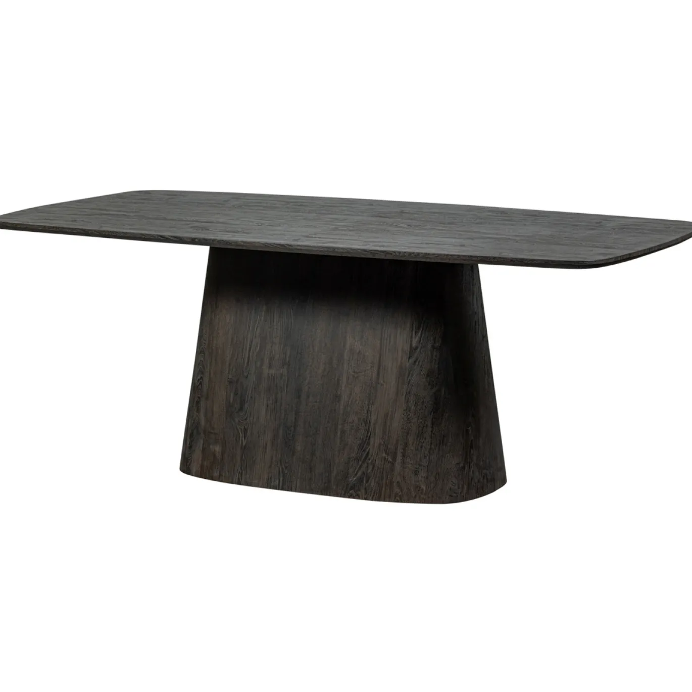 Woood Eettafel Leah Donkerbruin 200cm