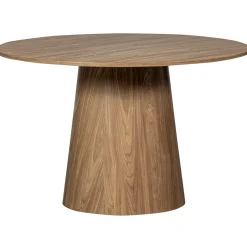Woood Eettafel Maan Walnoot Ø120cm