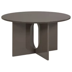 Woood Eettafel Marvo MDF Mokkabruin Ø130cm