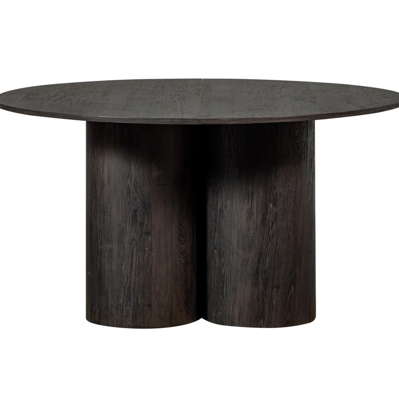 Woood Eettafel Oona Donkerbruin Ø140cm