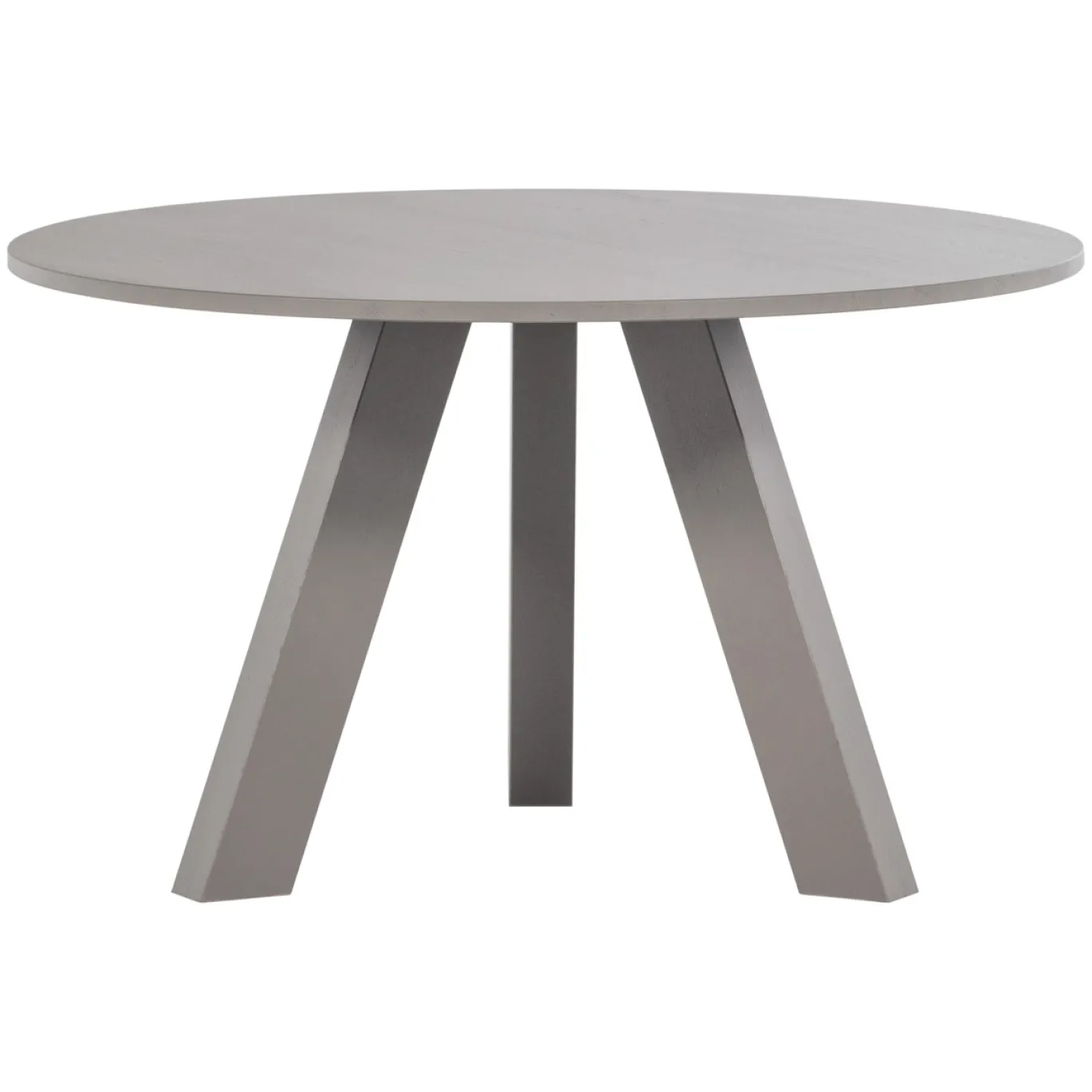 Woood Eettafel Rhonda Ø129cm Eiken Warmgrijs