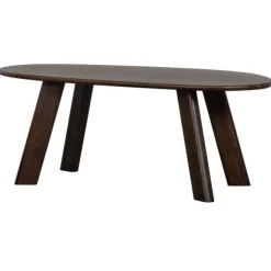 Woood Eettafel Roundly Mangohout Walnoot 200cm
