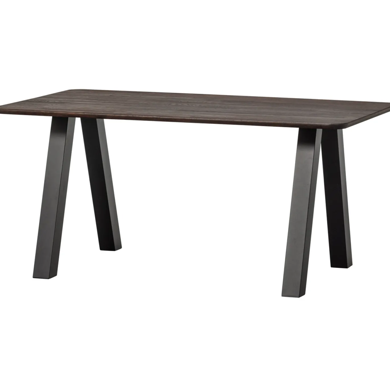 Woood Eettafel Tablo Afgerond Vl 160x90cm Mystic Brown
