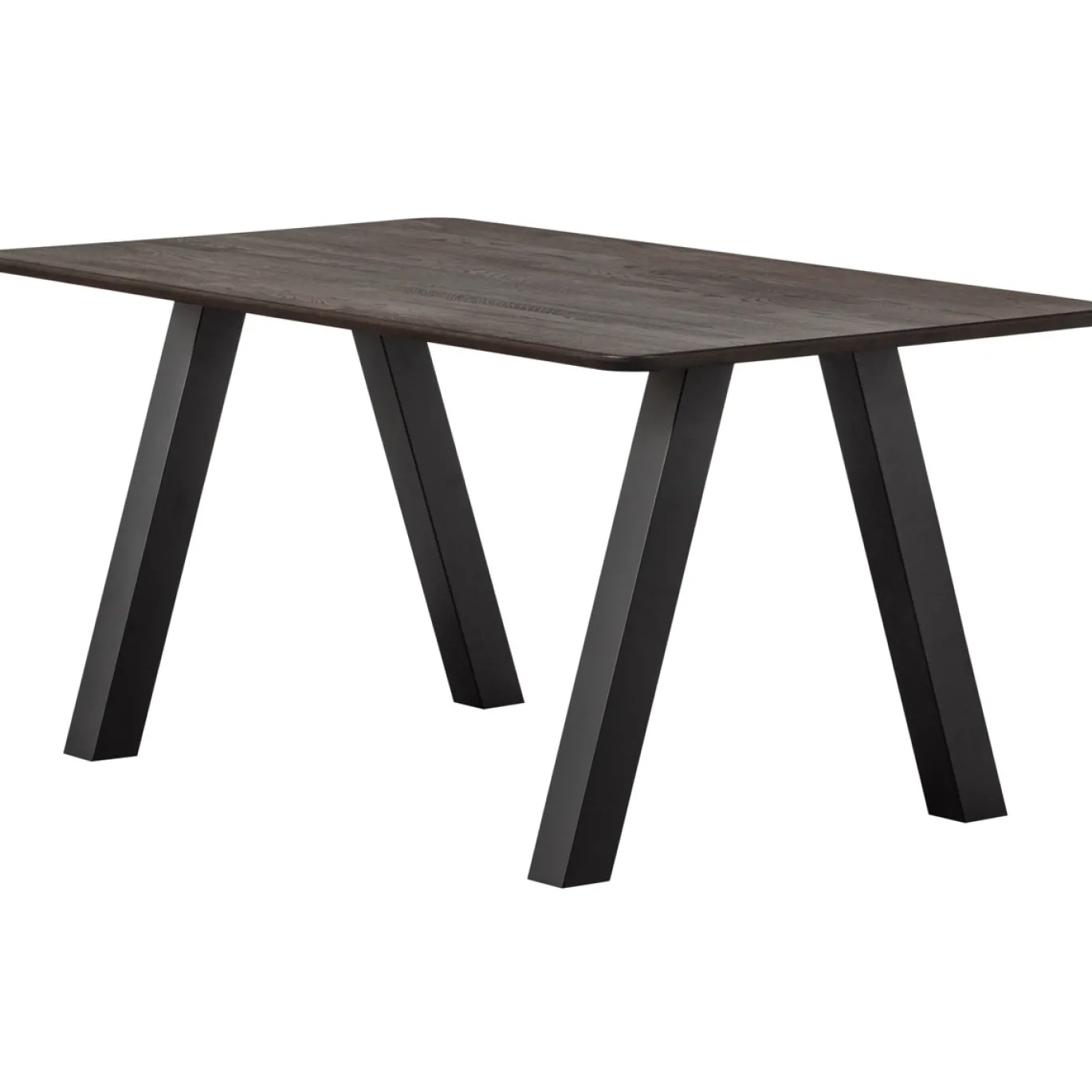 Woood Eettafel Tablo Afgerond Vl 160x90cm Mystic Brown